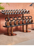 FYSIK Combo Rack — Two Tier Luxury Home Gym Equipment
