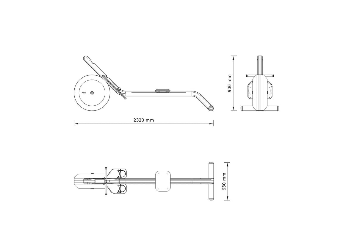 PENT VARTA™ Magnetic Rowing Ergometer