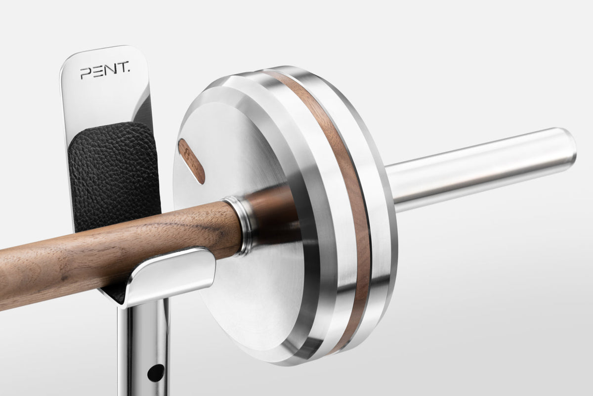 PENT BYSTRA SET™ Luxury Barbell & Weight Rack System