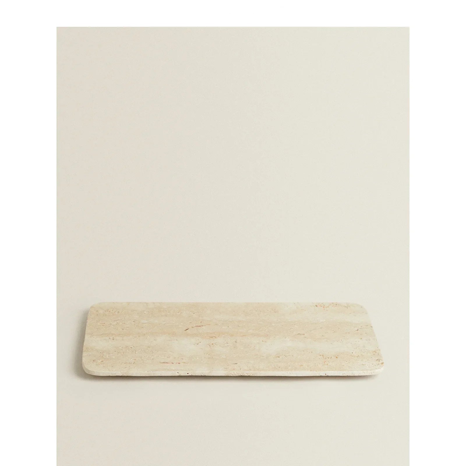 Siena Travertine Rectangle Tray
