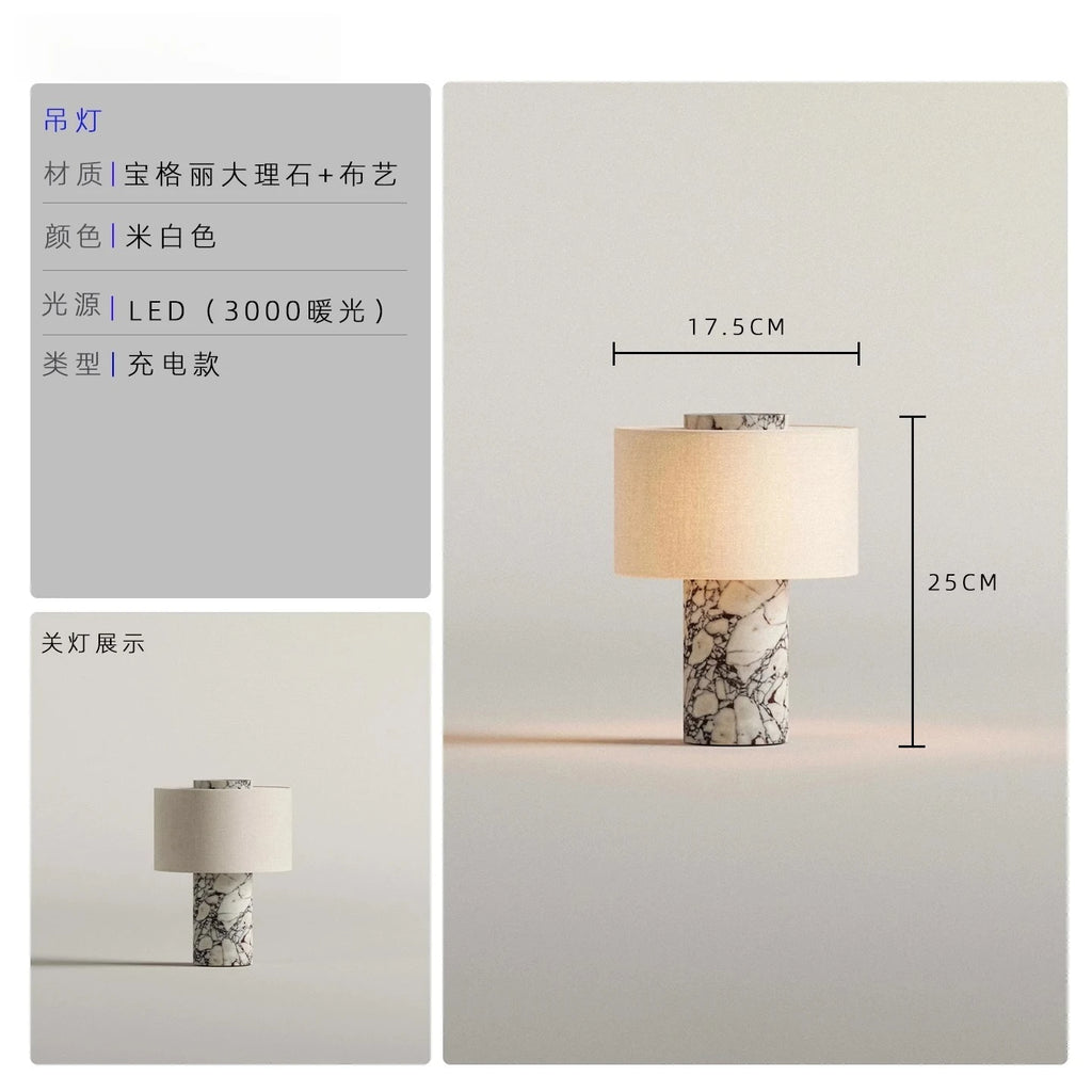 Verona Marble Table Lamp
