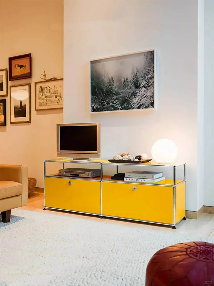 Modular Steel Media Console, 60 in, 12 Colours