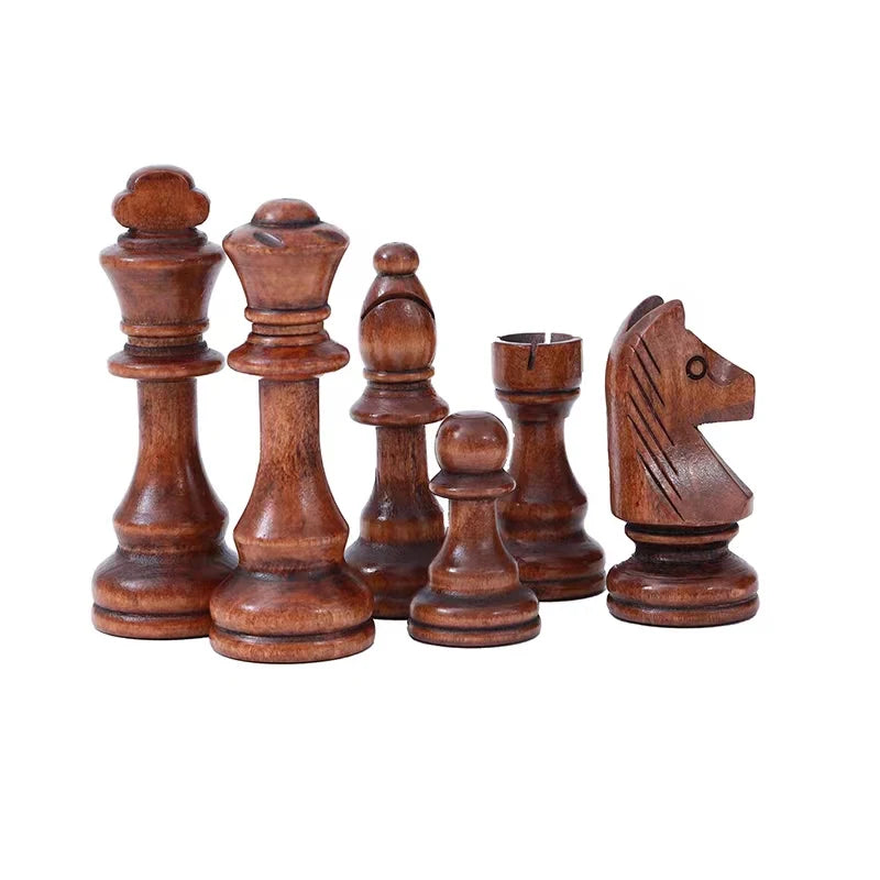 Classic Wooden Chess Set — 110 mm King.