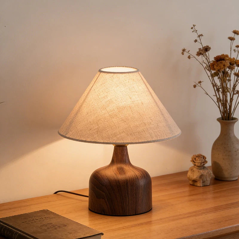 Nordic Linen Table Lamp