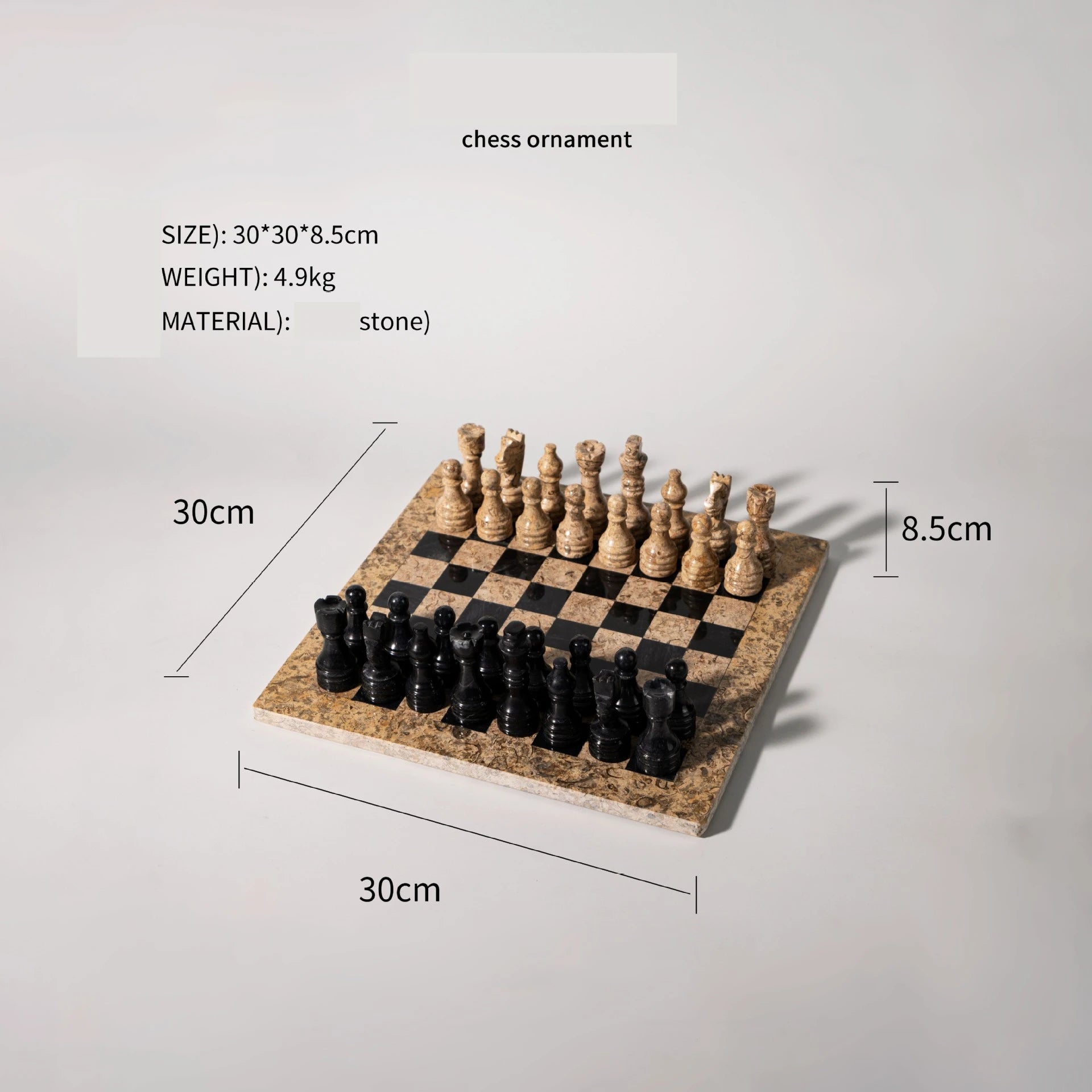 Heritage Stone Chess Set