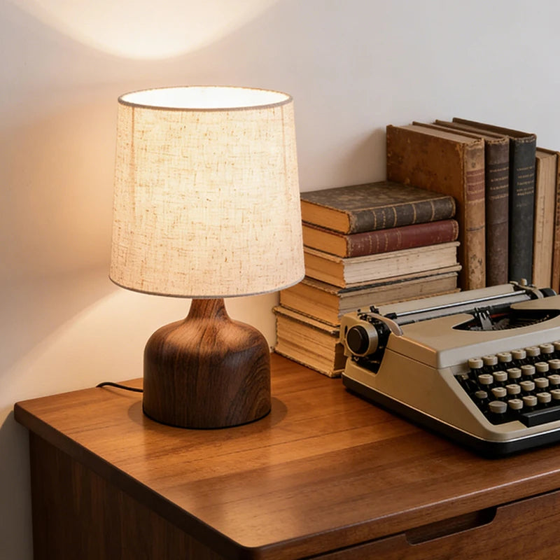 Nordic Linen Table Lamp