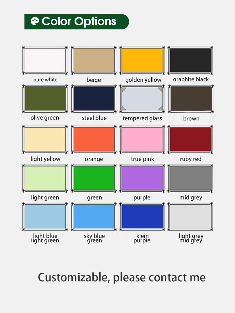 Modular Steel Media Console, 60 in, 12 Colours
