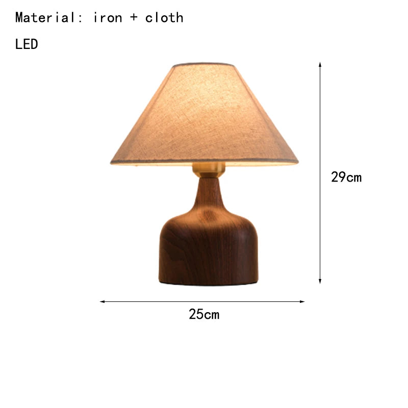 Nordic Linen Table Lamp