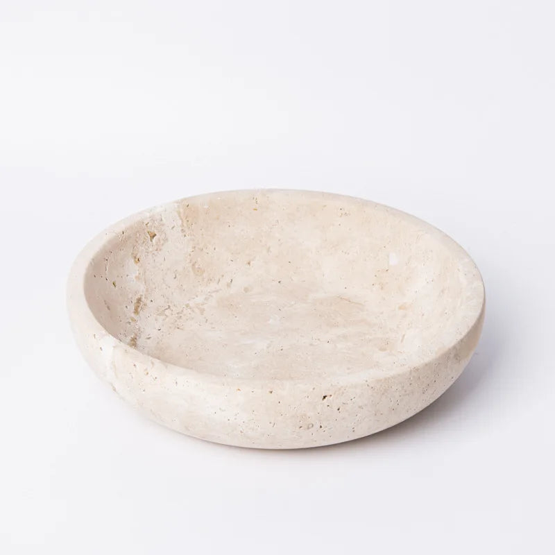 Sculpted Stone Catchall Bowl