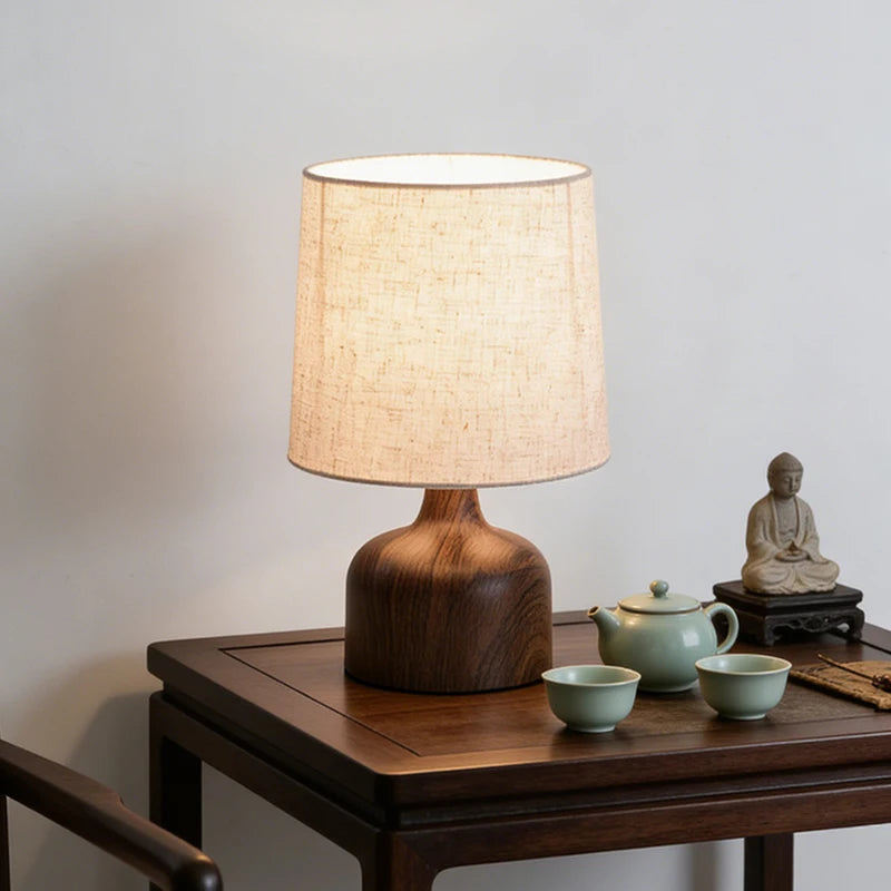 Nordic Linen Table Lamp