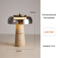 Kyoto Natural Travertine Table Lamp