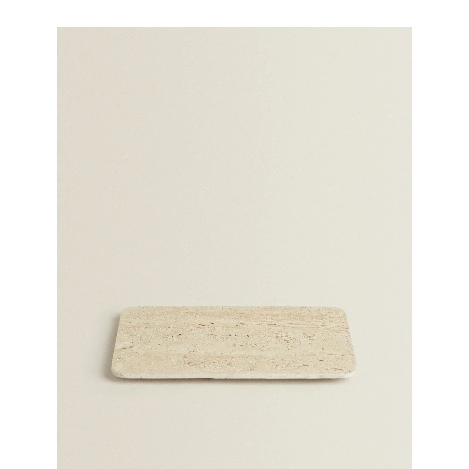 Siena Travertine Rectangle Tray