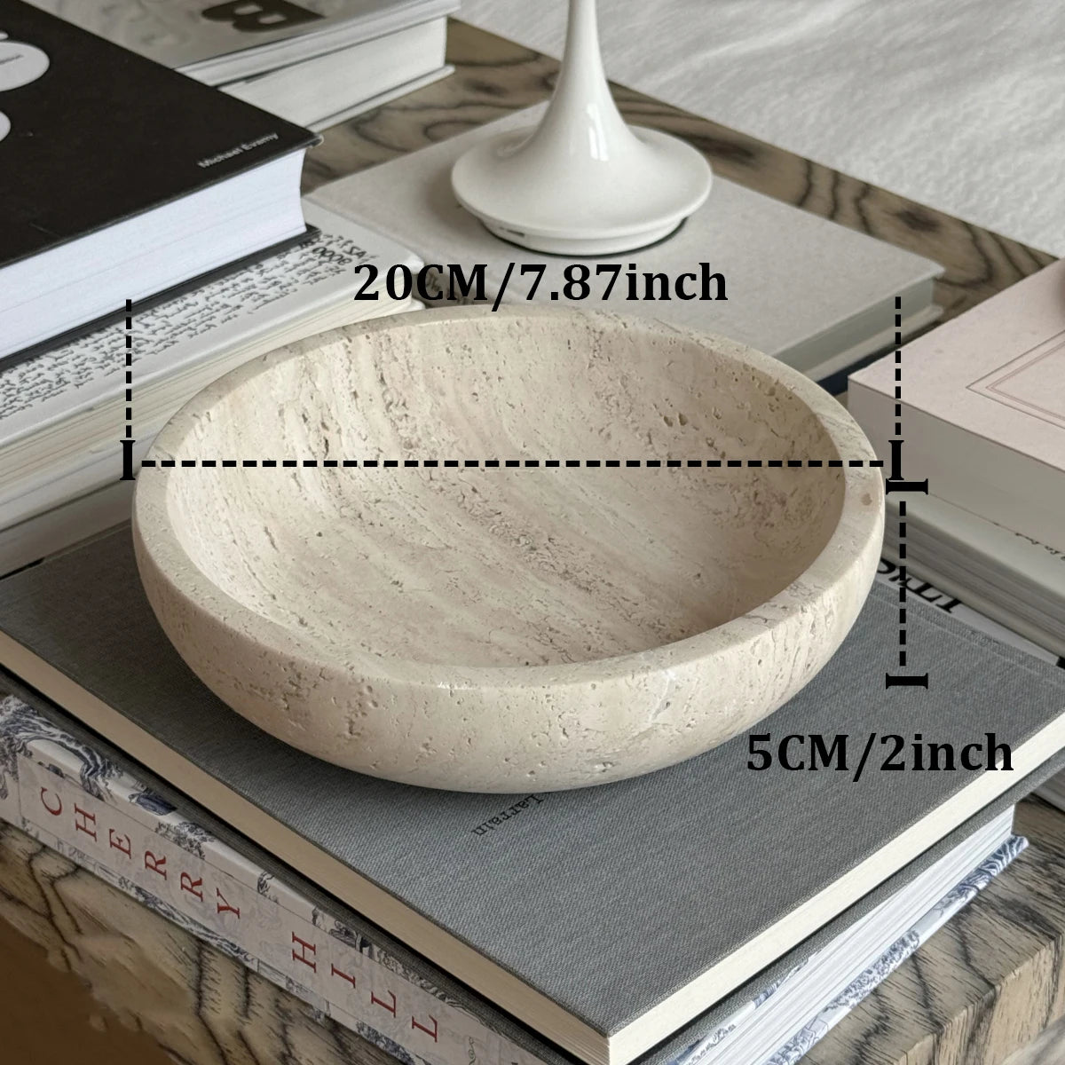 Travertine Decorative Bowl