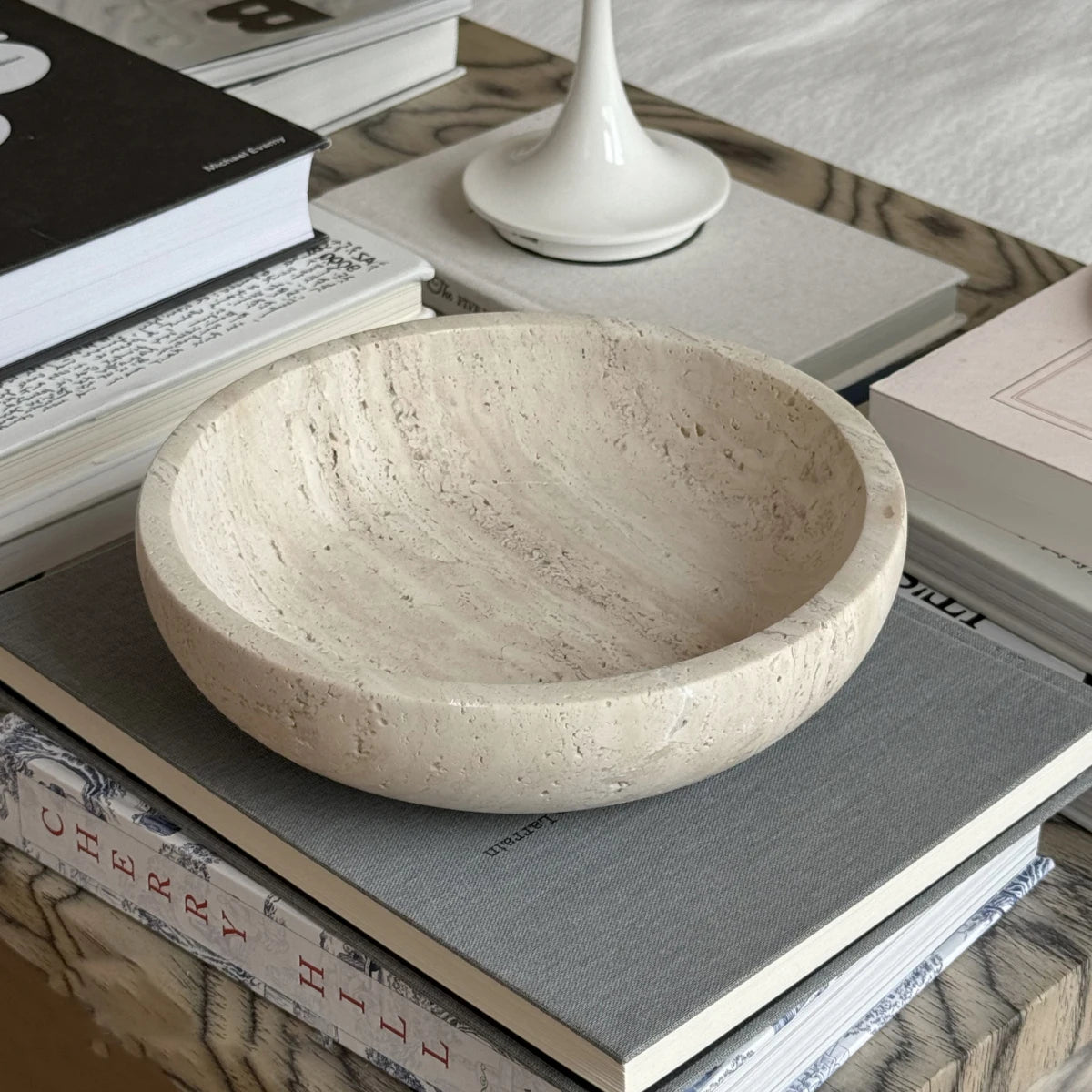 Travertine Decorative Bowl
