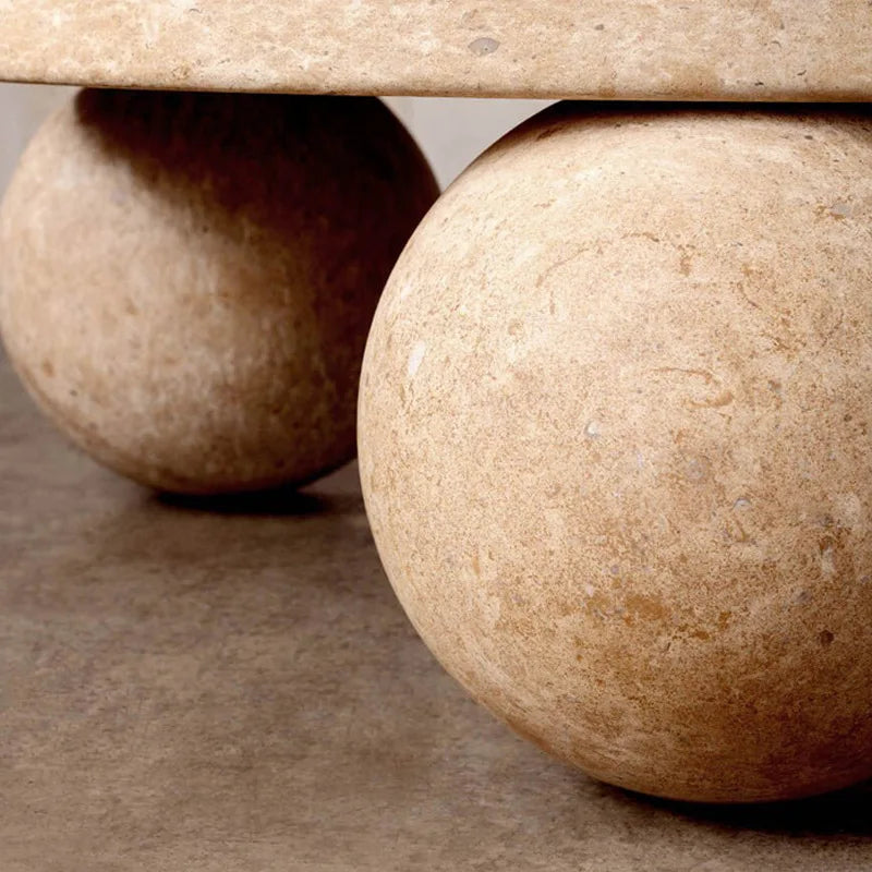 Travertine Marble Coffee Table