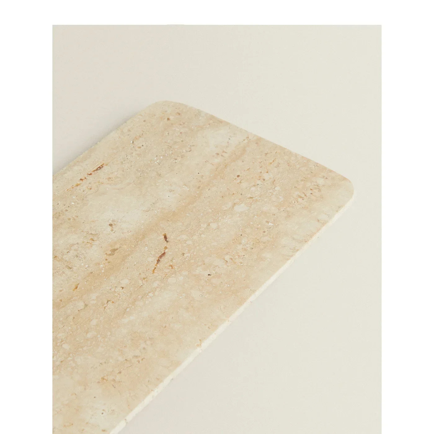 Siena Travertine Rectangle Tray