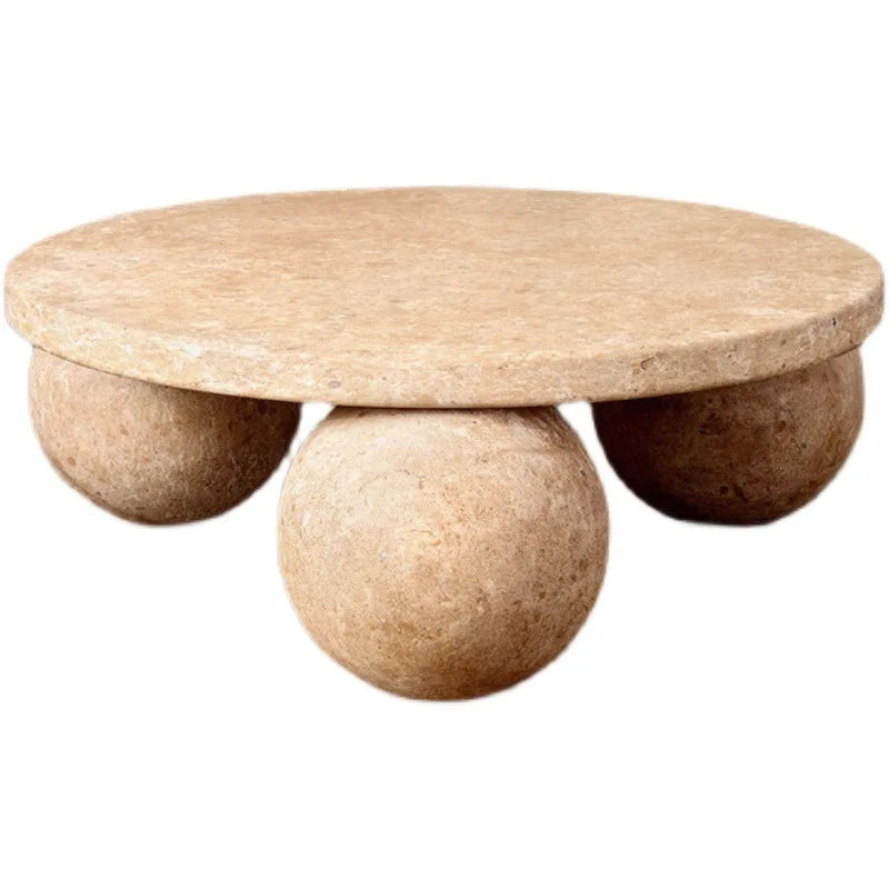 Travertine Marble Coffee Table