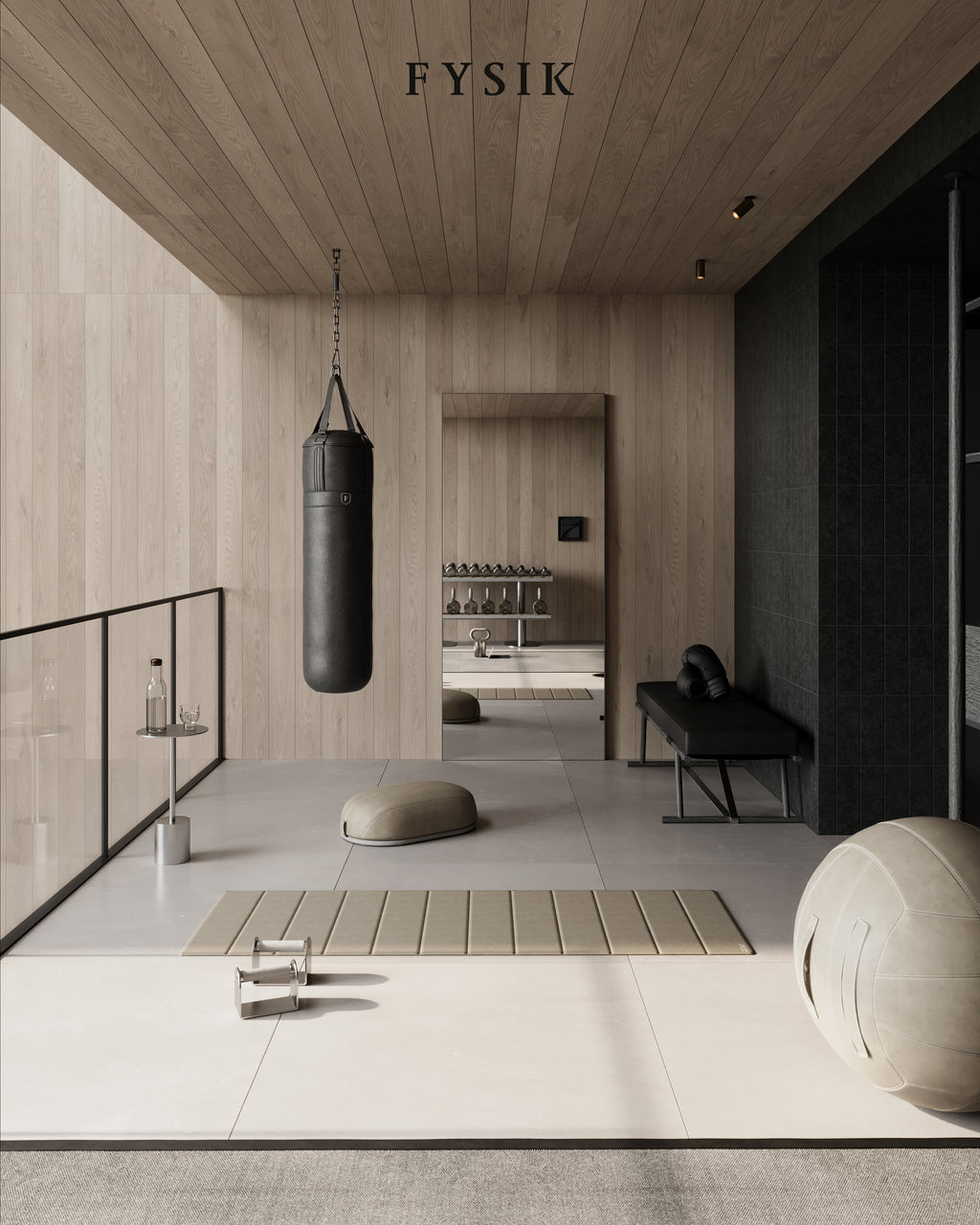 FYSIK SAI™ Boxing Bag — lifestyle setting